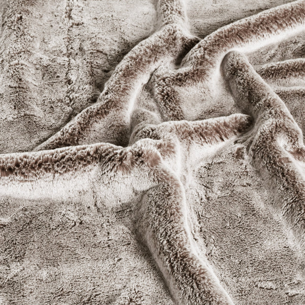 Luxuriöse Kunstpelzdecke