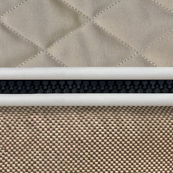 Cuccia per cani con materasso in schiuma a media resilienza - Per interni/esterni