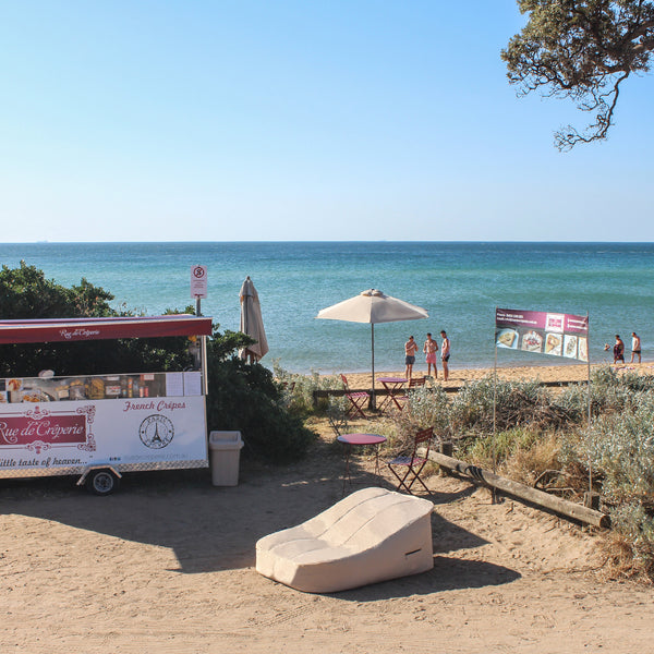 Satelliten-Doppelsofa – für den Außenbereich/Innenbereich