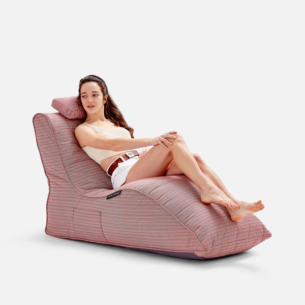Avatar Lounger with Headrest - Outdoor/Interior