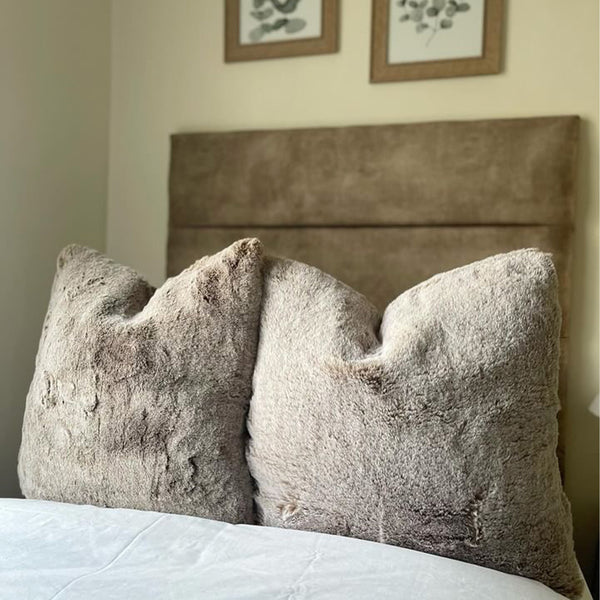 Deluxe-Kunstfellkissen