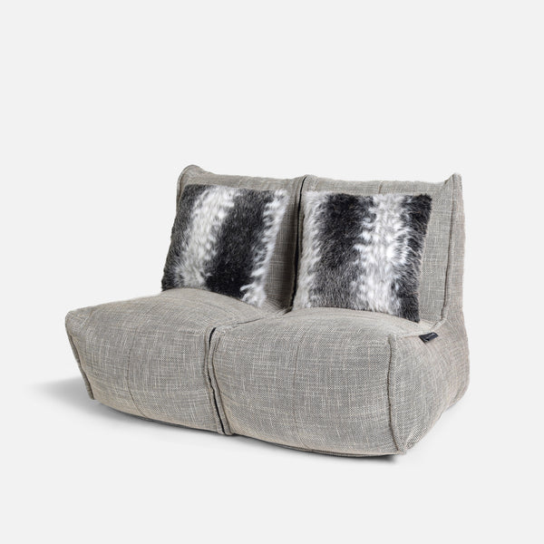 Deluxe-Kissen aus Kunstfell (2er-Set)