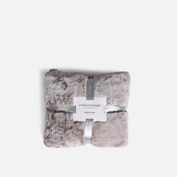 Luxuriöse Kunstpelzdecke