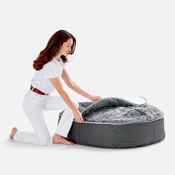 (L) Luxury Indoor/Outdoor Dog Bed (original)