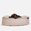 (M) Premium ThermoQuilt Dog Bed (Beige)