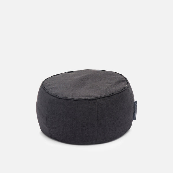 Wing Ottoman - Black Sapphire