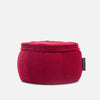 Wing Ottoman - Wildberry Deluxe