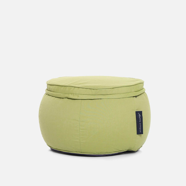 Wing Ottoman - Limespa (Sunbrella)