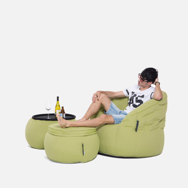 Wing Ottoman - Esterno/Interno