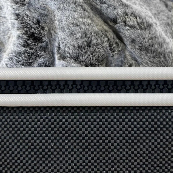 Small Rebound Foam Mattress Dog Bed With Hoodie - Interior/Outdoor