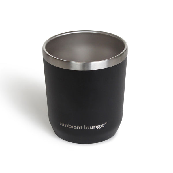 Stainless Steel Coffee Cup - Black