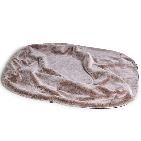 (XXL) Premium Cover - Cappuccino Frosted Faux Fur